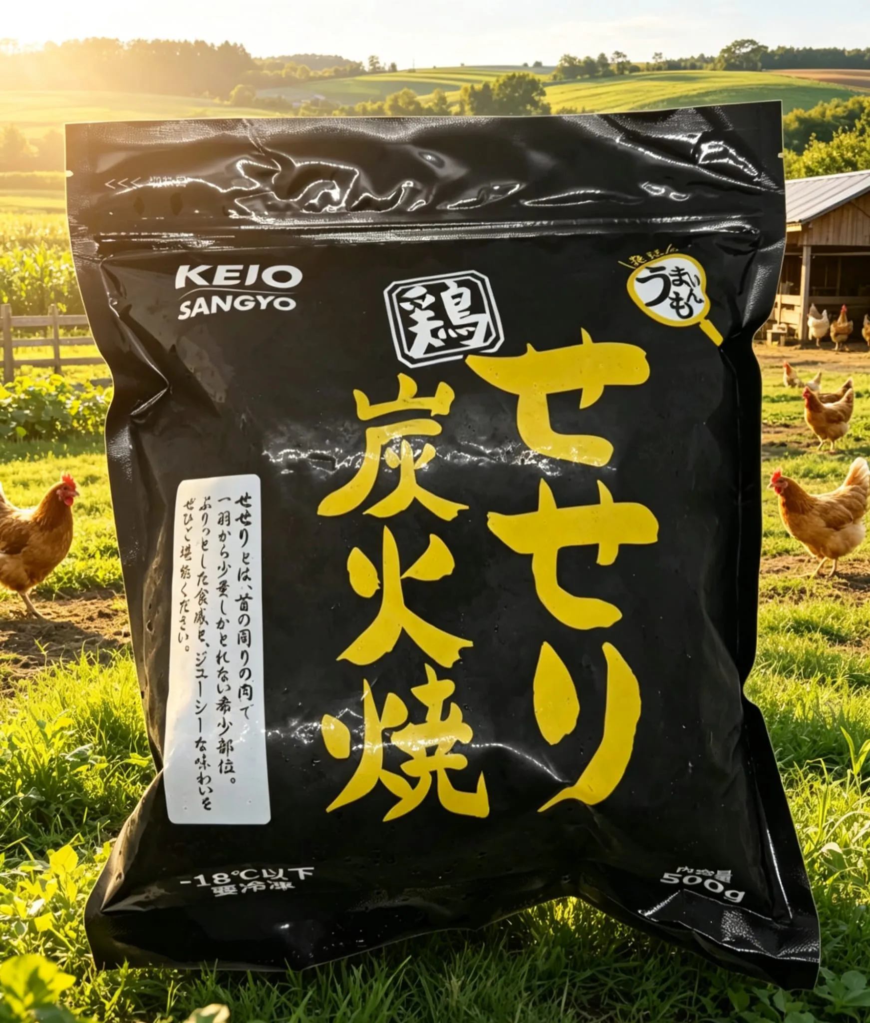 KEIO産炭火燒雞頸肉(せせり炭火焼)