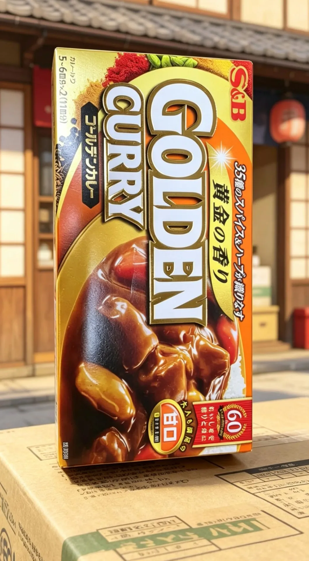 S&B GOLDEN CURRY 金牌黃金咖喱磚（甘口）