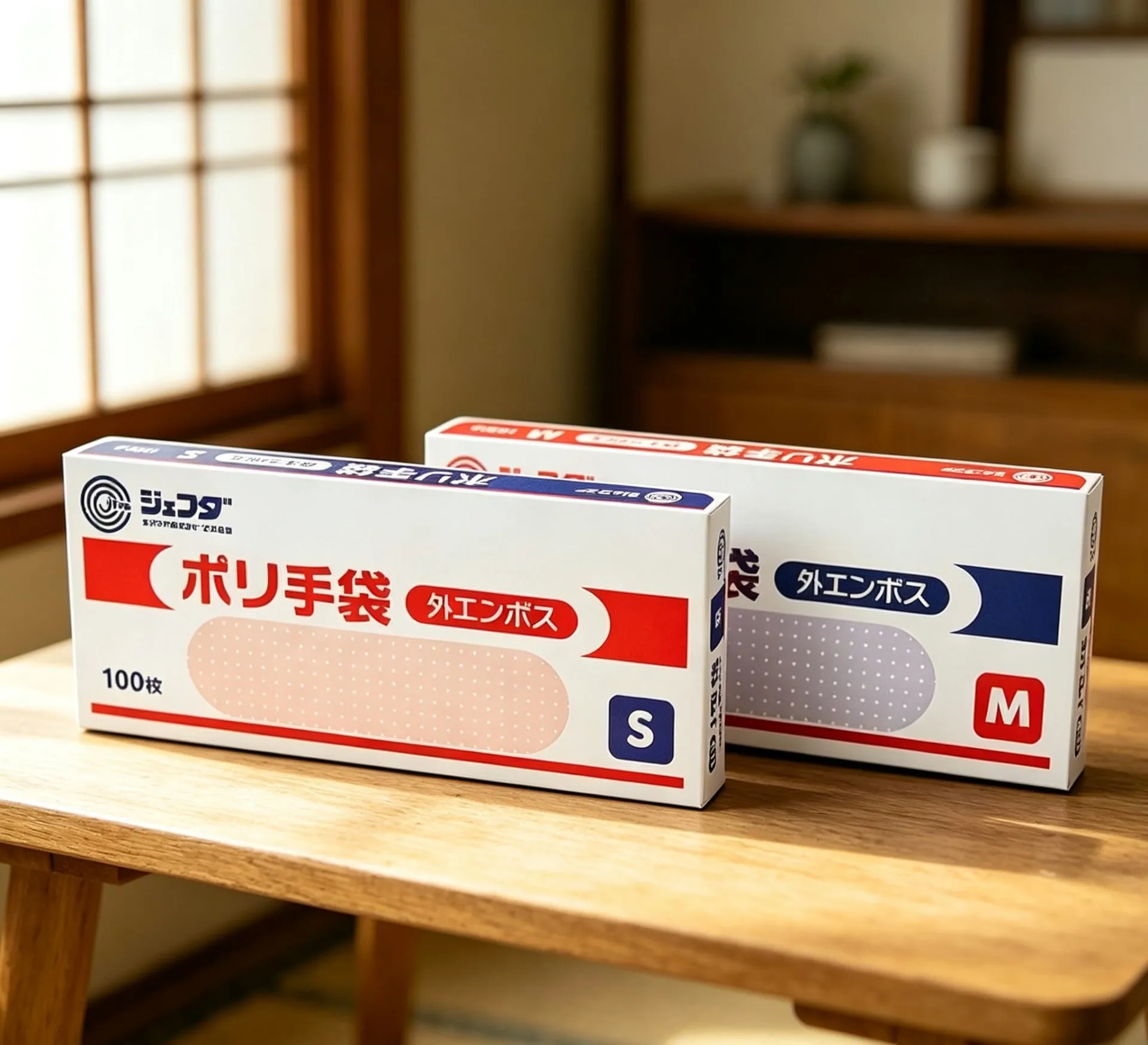 JFDA 日本一次性PE塑膠手套(S)