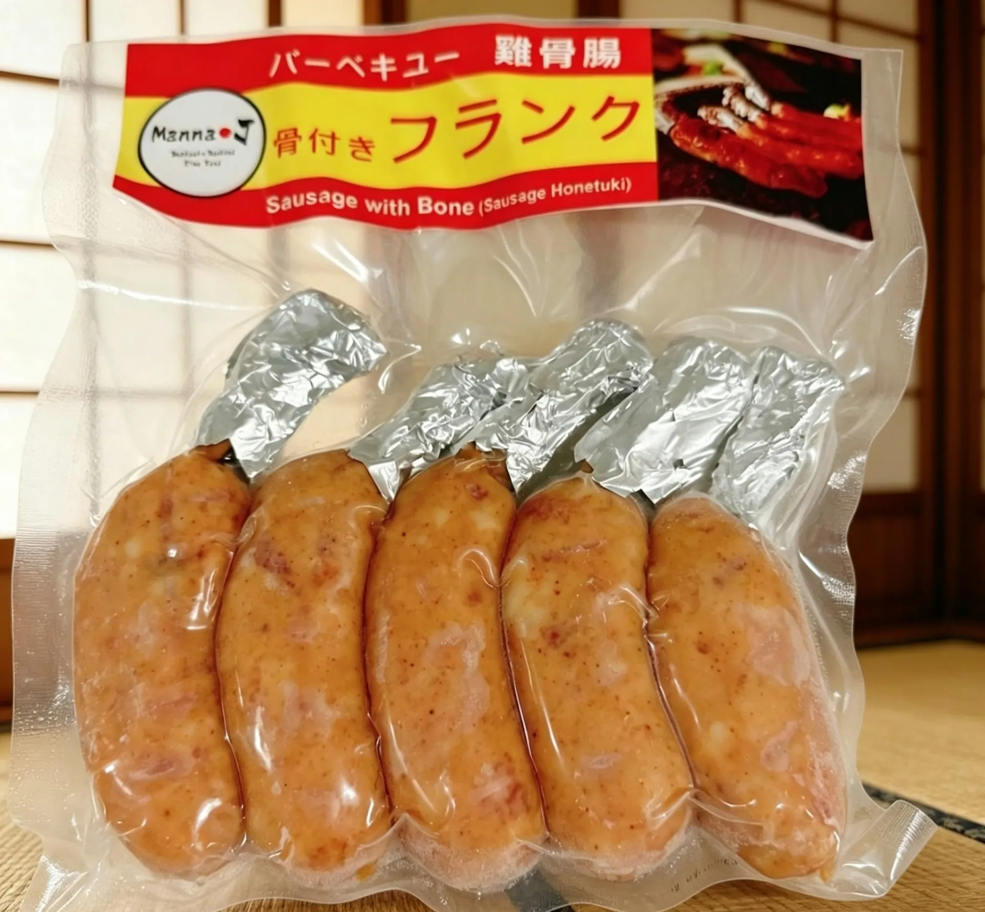 MannaJ 雞骨腸(5條裝)