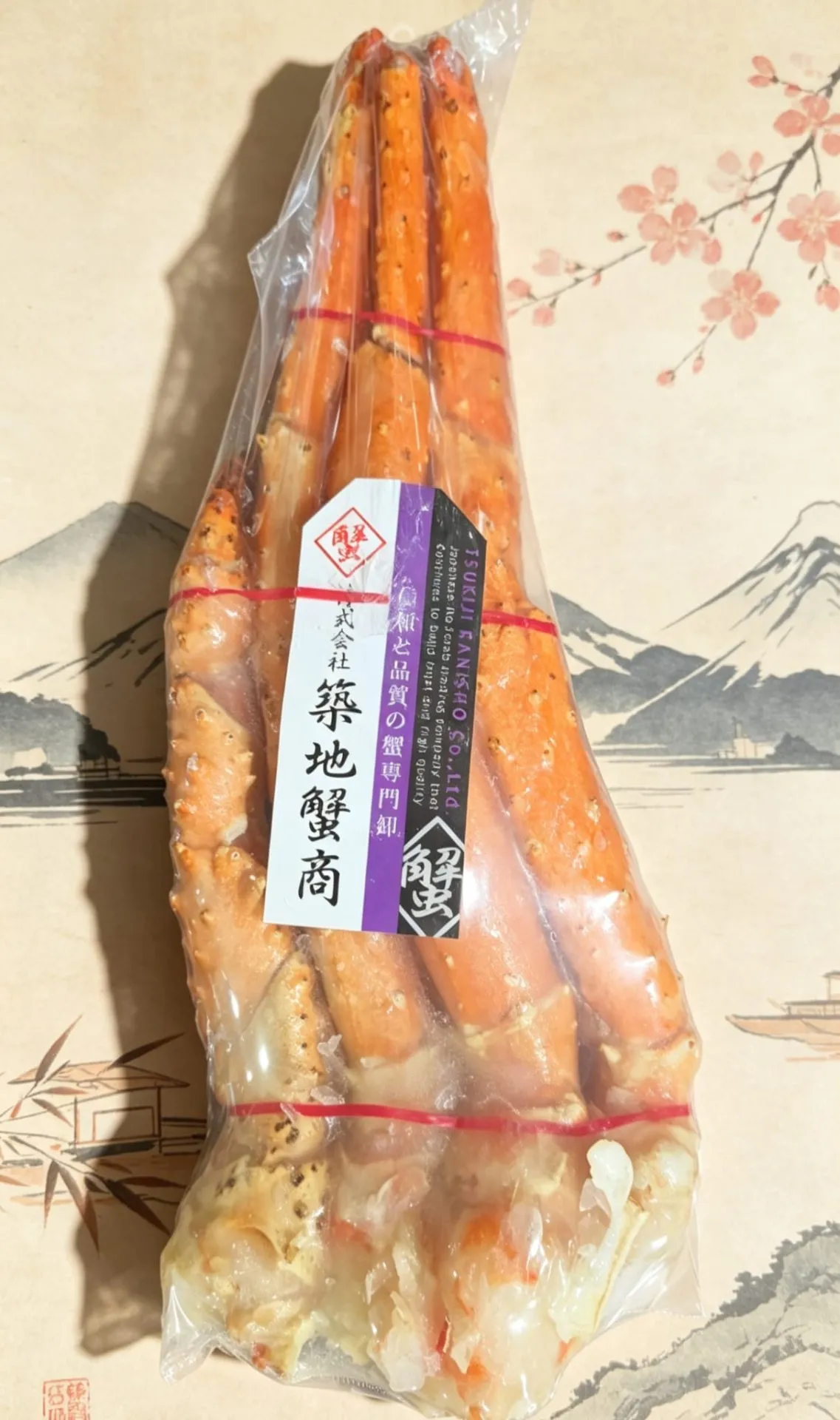 築地蟹商 熟凍帝王蟹腳（鱈場蟹腳）